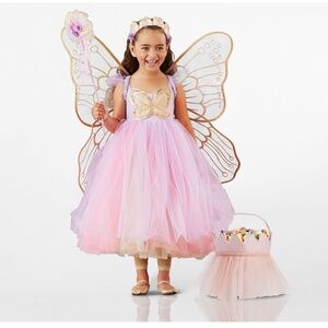 Pottery Barn Lavender Butterfly Fairy Halloween Costume